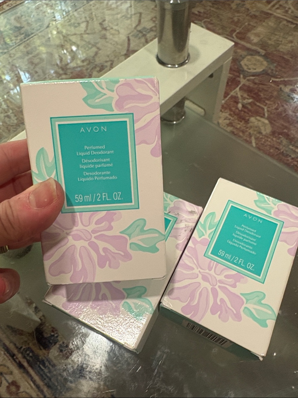 Avon Long Lasting Perfumed Liquid Deodorant Floral Scent For Women,  new